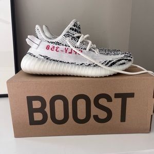 Adidas Men’s Yeezy zebra